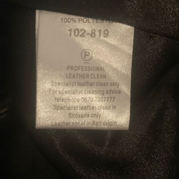 Next Leather Jacket Woman’s Size 14 - Picture 14 of 14